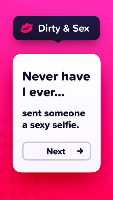 Never Have I Ever: Dirty Game Schermata dell'app #4