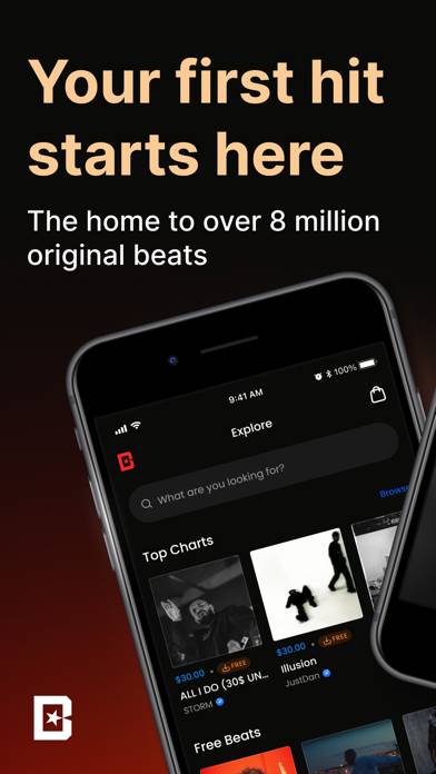 BeatStars Schermata dell'app #1