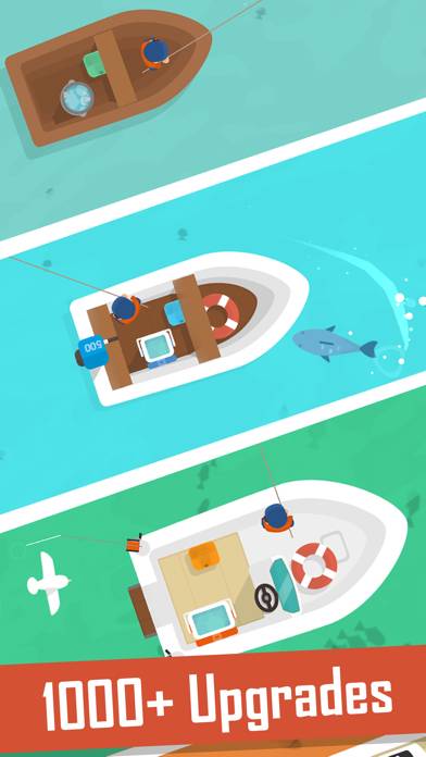 Hooked Inc: Fishing Games Captura de pantalla de la aplicación #4