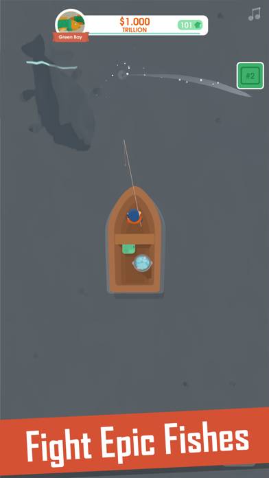Hooked Inc: Fishing Games Uygulama ekran görüntüsü #5