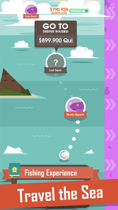 Hooked Inc: Fishing Games Captura de pantalla de la aplicación #6