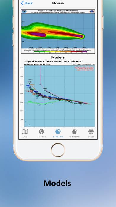 Tropical Hurricane Tracker App screenshot #2