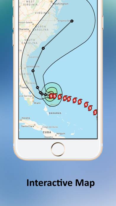 Tropical Hurricane Tracker Capture d'écran de l'application #4