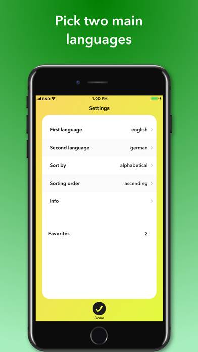 Bird Names Dictionary Captura de pantalla de la aplicación #5