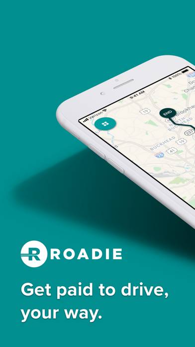 Roadie Driver App screenshot