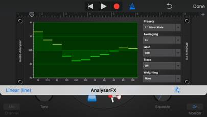 Analyser & Tuner AUv3 Plugin Schermata dell'app #5