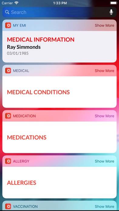 My Emergency Medical Info App screenshot #6