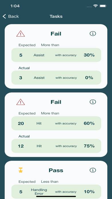 Volleyball StatKeeper App screenshot