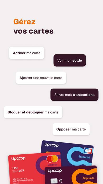 Upcoop (MonEspaceUp) Capture d'écran de l'application