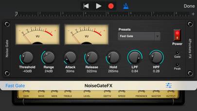 Noise Gate AUv3 Plugin App screenshot #2