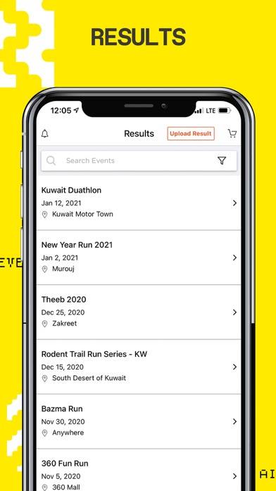 Suffix Events App screenshot