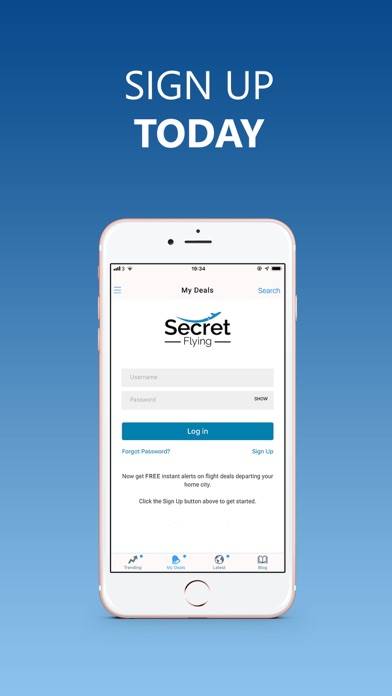 Secret Flying Schermata dell'app #5