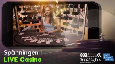 888 Casino – Spela Online App skärmdump #3
