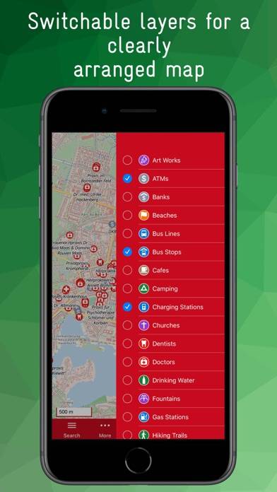 Berlin & Potsdam Offline Map App screenshot #3