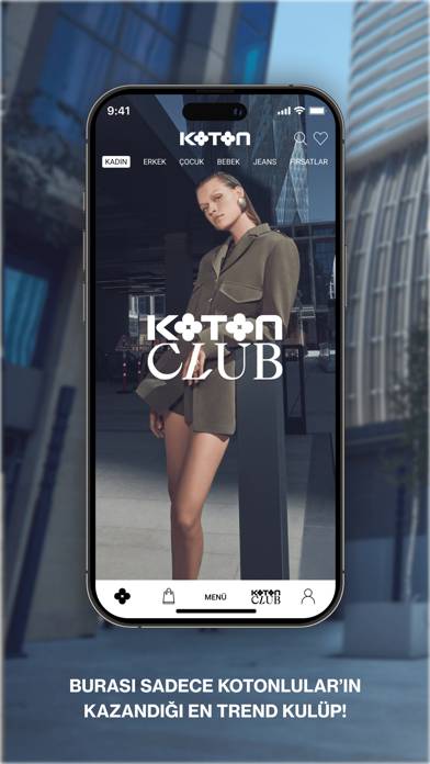 Koton:Giyim Alışveriş Sitesi Uygulama ekran görüntüsü #3
