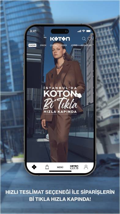 Koton:Giyim Alışveriş Sitesi Uygulama ekran görüntüsü #5