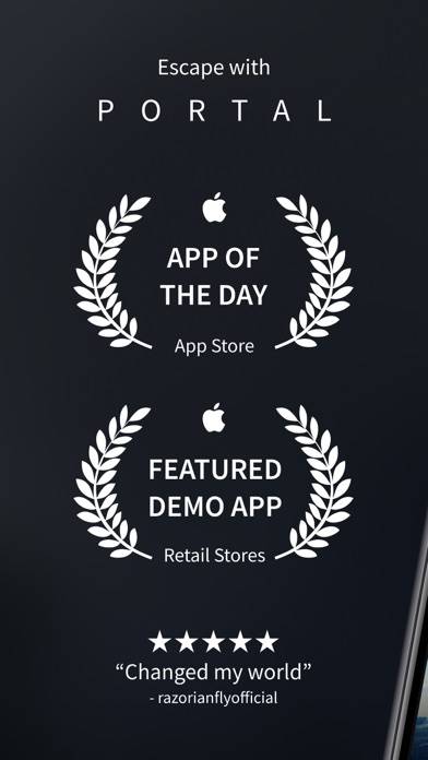 Portal Captura de pantalla de la aplicación #1