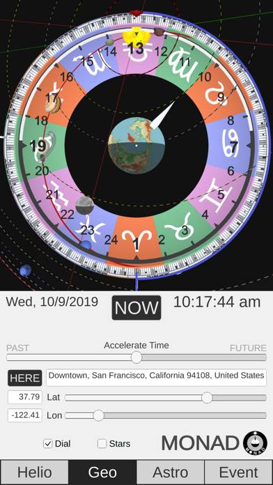Monad Calendar Clock Captura de pantalla de la aplicación #4