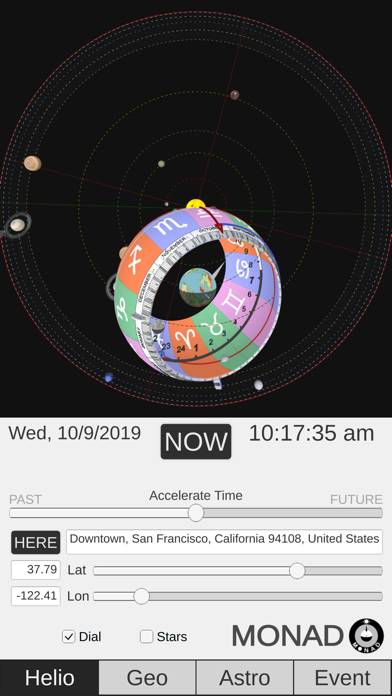 Monad Calendar Clock Captura de pantalla de la aplicación #6