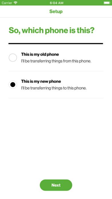 Phone Transfer Schermata dell'app #1
