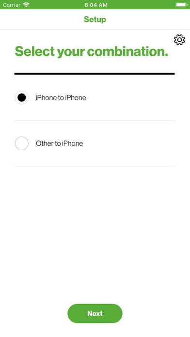 Phone Transfer Schermata dell'app #2