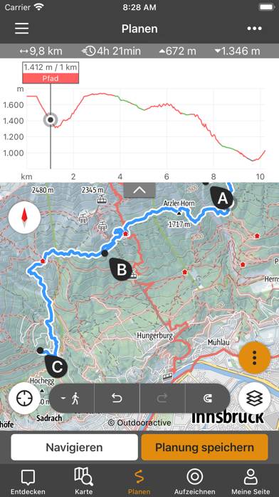 Alpenvereinaktiv App-Screenshot #2