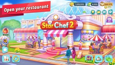 Star Chef 2: Restaurant Game Bildschirmfoto