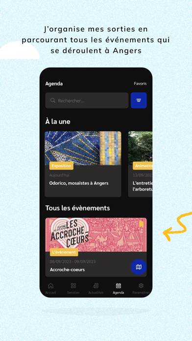 Vivre à Angers Capture d'écran de l'application