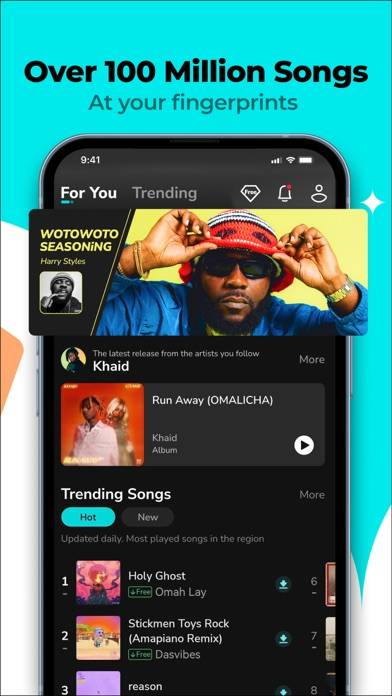 Boomplay: Music & Live Stream App screenshot #2