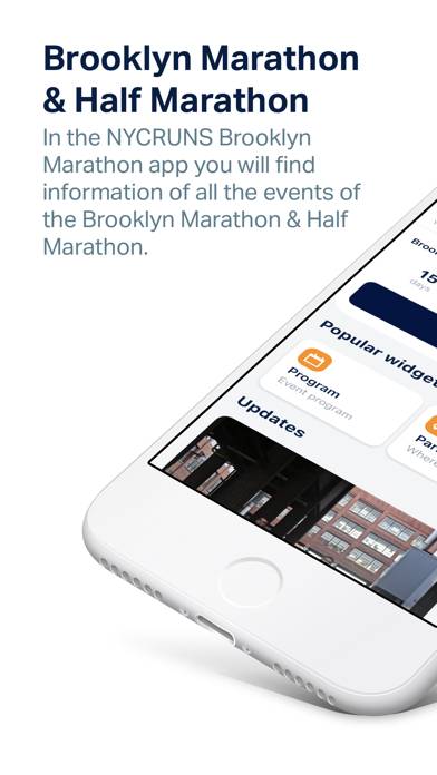 NYCRUNS Brooklyn Marathon App screenshot #1