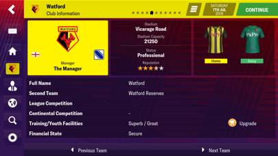 Football Manager 2019 Mobile Capture d'écran de l'application #3