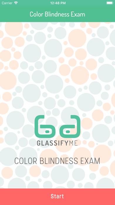 Color Blindness Exam Captura de pantalla de la aplicación