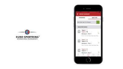 Euro-Sportring Tournaments App screenshot #4