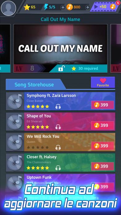 Tap Tap Music-Pop Songs Скриншот приложения #1