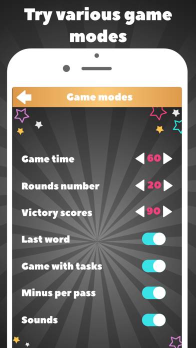 Alias party game & guess word App skärmdump #4