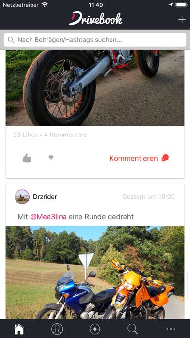 Drivebook for Bikers App-Screenshot #2