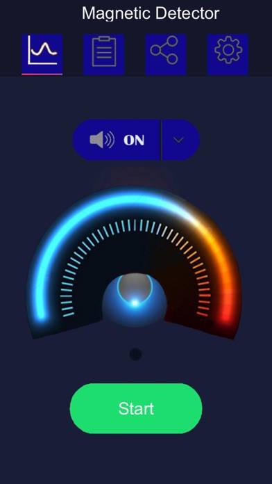 Magnetic Detector PROF Captura de pantalla de la aplicación #3