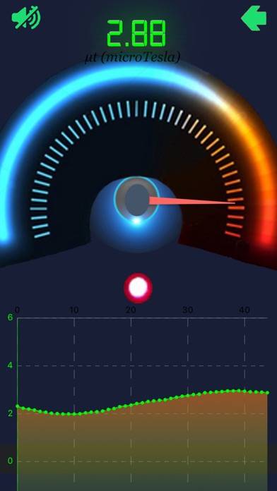 Magnetic Detector PROF Captura de pantalla de la aplicación #4