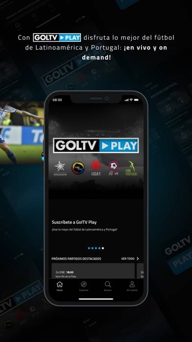 GolTV PLAY Captura de pantalla de la aplicación #3