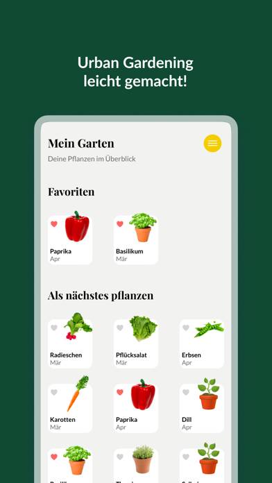 Urban Gardener App-Screenshot #1