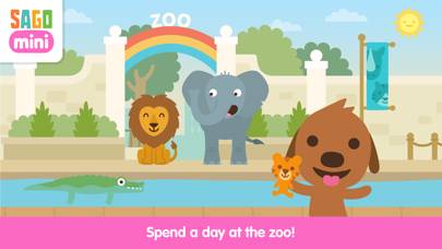 Sago Mini Zoo Capture d'écran de l'application #1