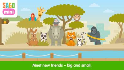 Sago Mini Zoo Capture d'écran de l'application #2