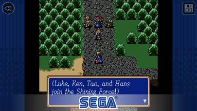 Shining Force Classics schermata del gioco