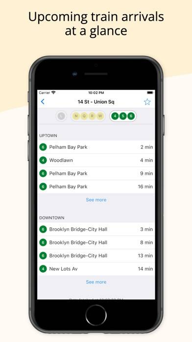 Subway Time NYC App screenshot #3