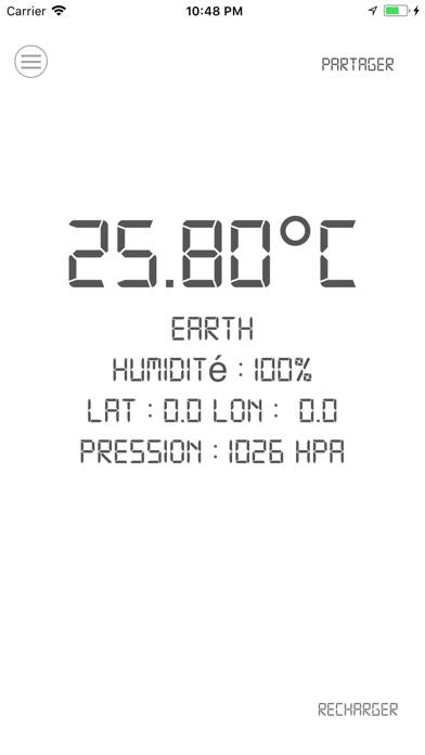 Thermometer º App skärmdump #2