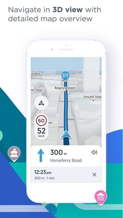 TomTom AmiGO GPS Maps, Traffic Captura de pantalla de la aplicación #6