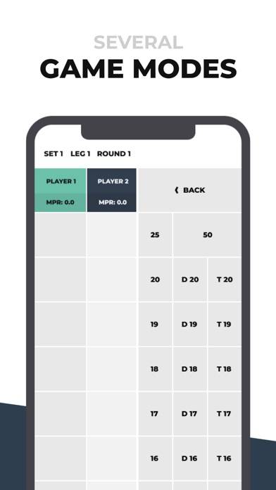 Darts Scorer 180 App-Screenshot #3