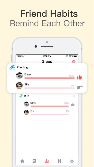 Habit Tracker Captura de pantalla de la aplicación #5