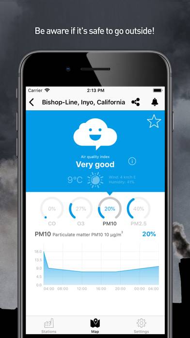 Air Quality Near Me App-Screenshot #2