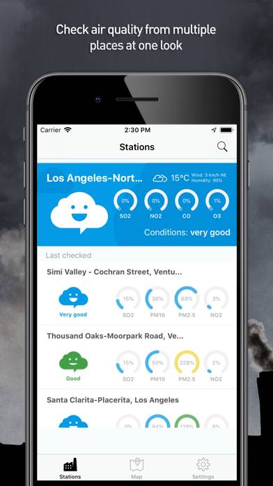 Air Quality Near Me App-Screenshot #3
